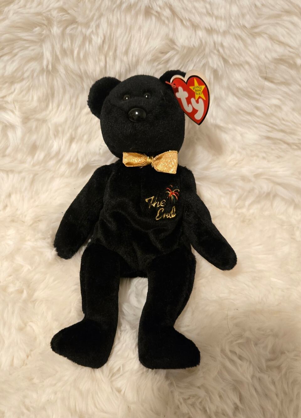 New Year 2008 Beanie Baby Bear with Tag
